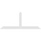 Ekena Millwork Portland Architectural Grade PVC Gable Bracket, 108"W x 45"H x 4"D x 6"F, 10/12 Pitch GBP108X45X0406POR00 - alternate 3